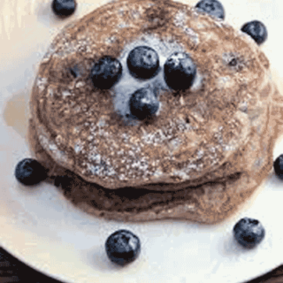 Buckwheat and Blueberry Pancakes