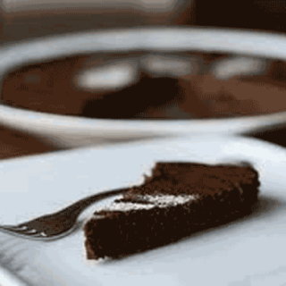 Double Dark Chocolate French Lavender Cake