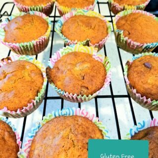 Gluten Free Chocolate Chip Banana Muffins