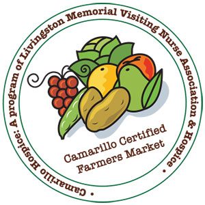 Shows an image of the Camarillo Certified Farmers Market logo