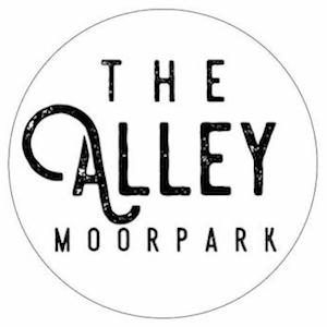Circular logo that says The Alley Moorpark